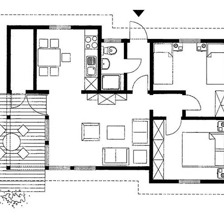 בית נופש Haus Silbersee - Nordseebad